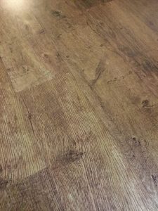 LVT rustic oak wide plank