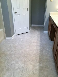 Armstrong Alterna Durango Bleached Sand LVT with Mist grout