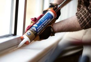 Winter Weatherproofing with Caulk